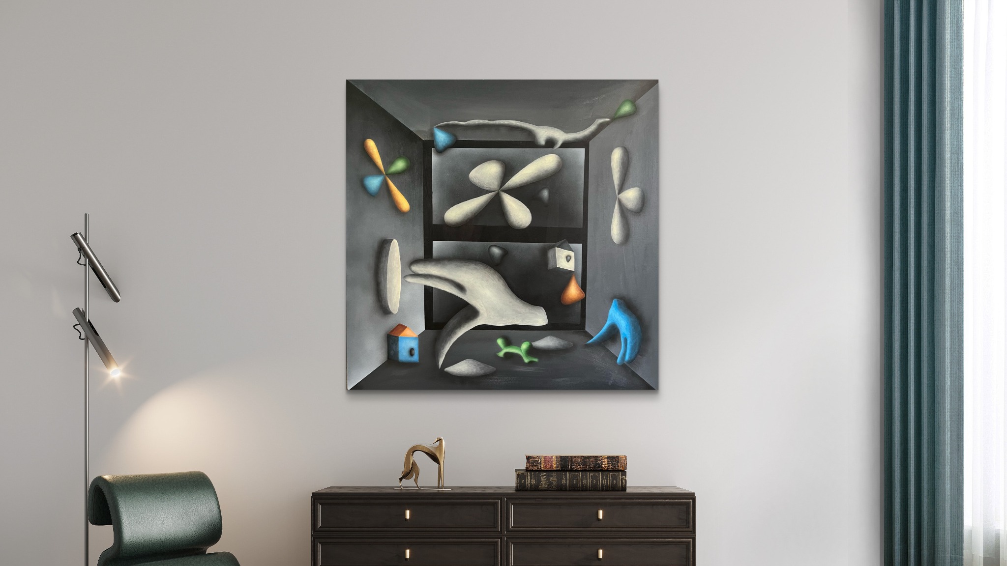 Playground of The Nightmare by SVOBODA — Interior visualization