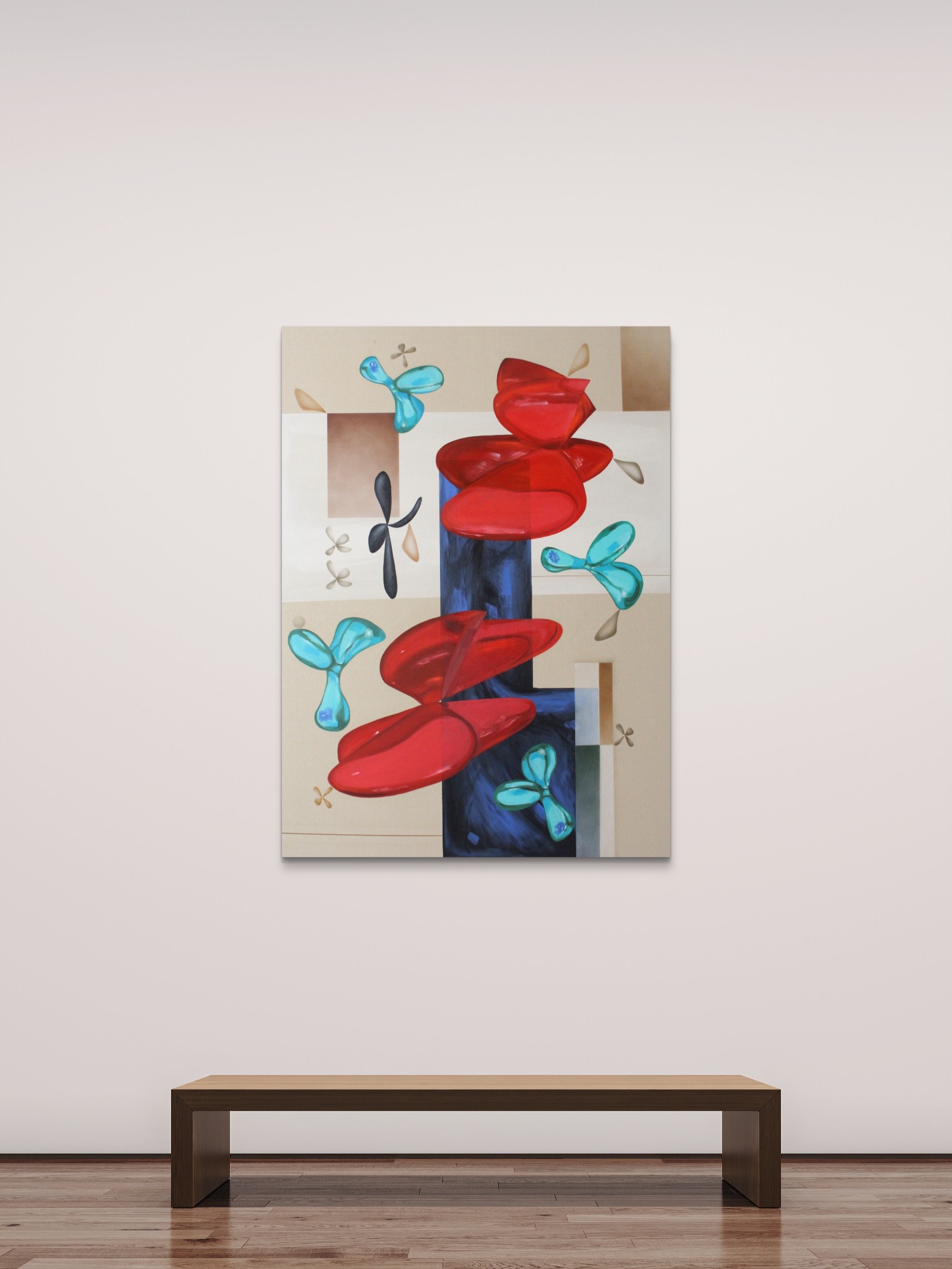 Shifting Study II — interior mockup